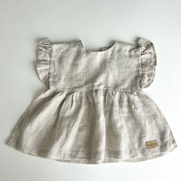 NWOT Baby Linen Top | Dress - Picture 3 of 4